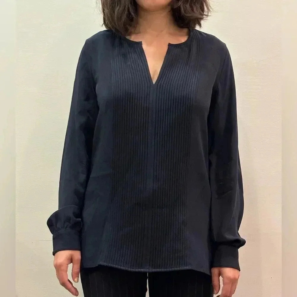 Ann Mashburn silk blouse